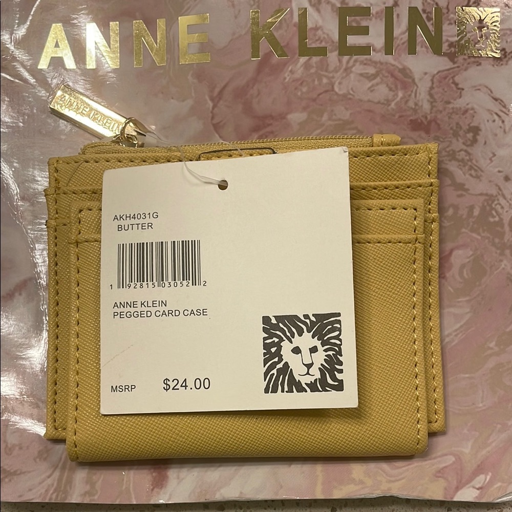 Anne Klein Pegged Card Case - Picture 2 of 3